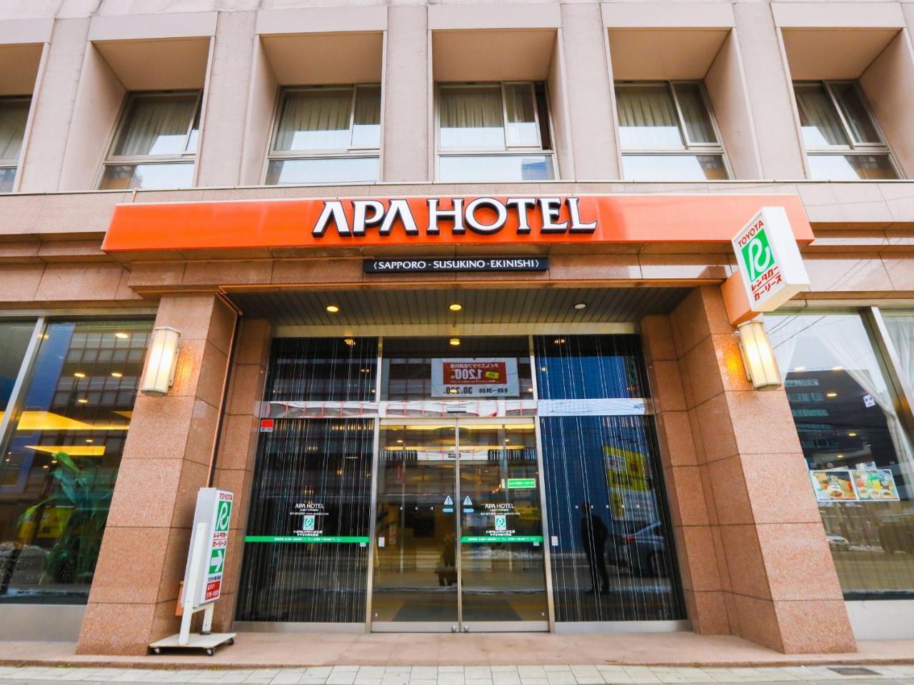 Apa Hotel Sapporo Susukino Ekinishi Ngoại thất bức ảnh